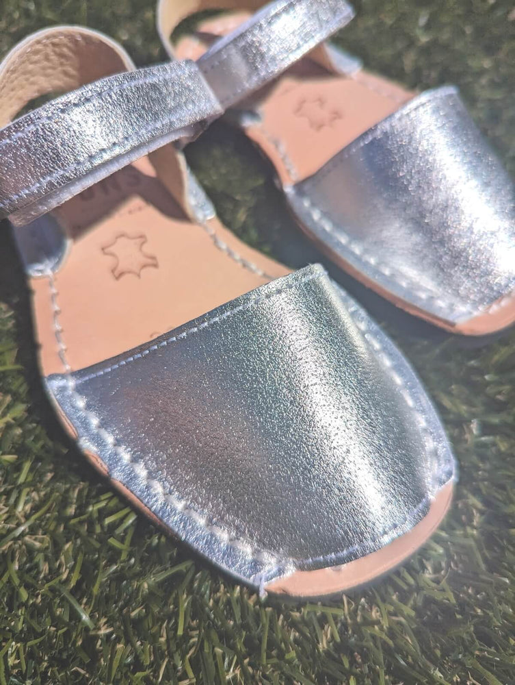 Kids Metallic Silver