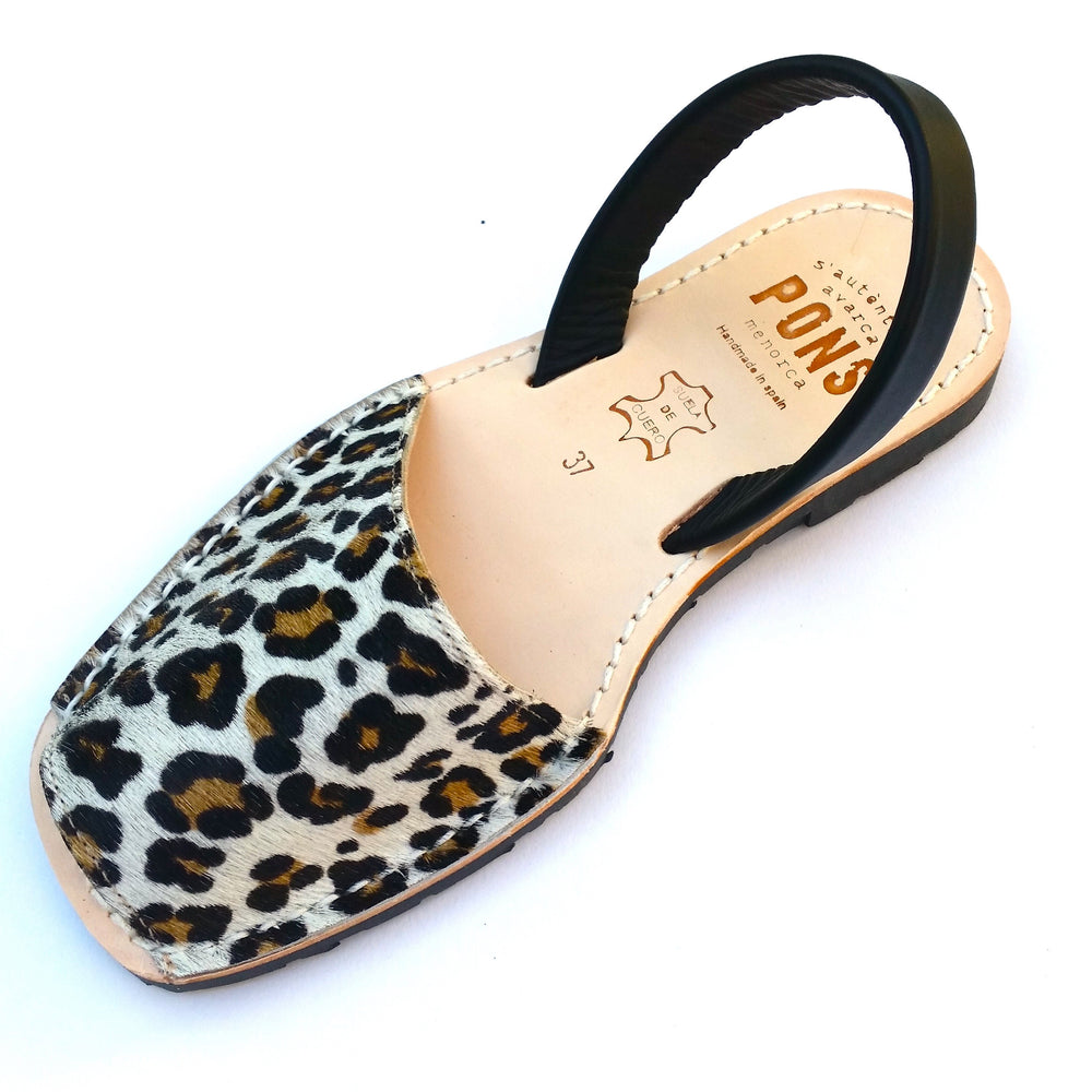 Print LEOPARD - Menorca Sandals - Menorca Sandals