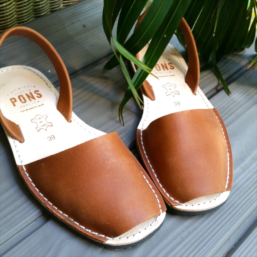 Leather TAN - Menorca Sandals - Menorca Sandals