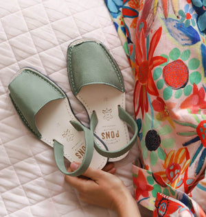 Original Leather SAGE – Menorca Sandals - Main Image