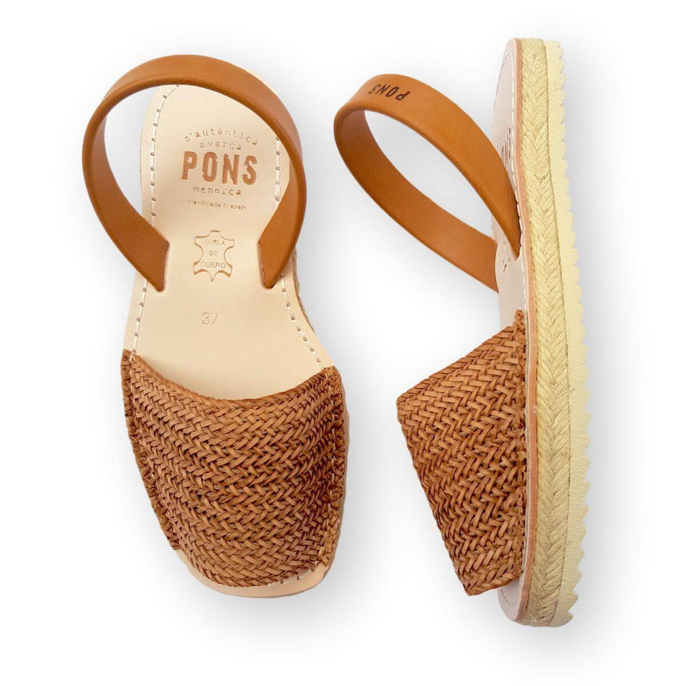 Espadrille Braided Caramel