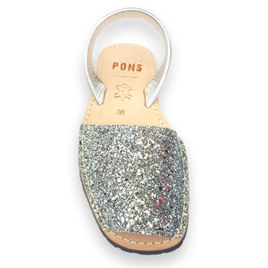Glitter silver