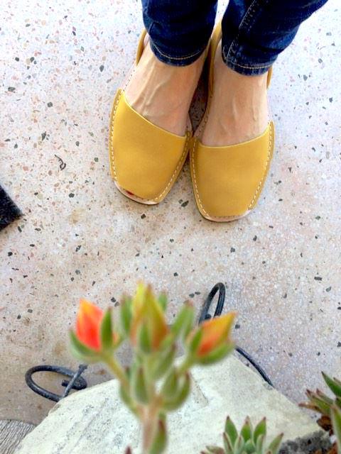 Leather SAFFRON - Menorca Sandals - Menorca Sandals