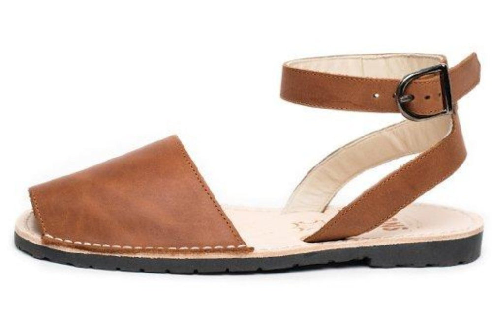 Ankle - Leather TAN - Menorca Sandals - Menorca Sandals